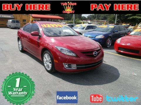 Sangria Red Mica 2009 Mazda MAZDA6 i Touring Sangria Red Mica 2009 Mazda MAZDA6 i Touring