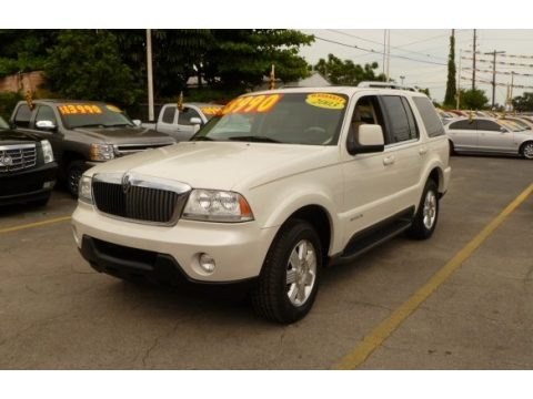Ceramic White Tri-Coat 2003 Lincoln Aviator Luxury Ceramic White Tri-Coat 2003 Lincoln Aviator Luxury