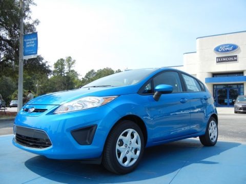 Blue Candy Metallic 2012 Ford Fiesta SE Hatchback
