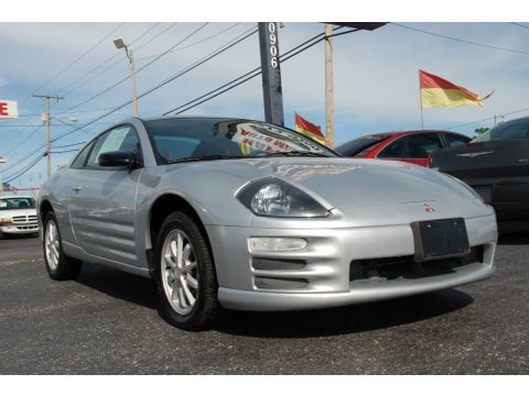 Sterling Silver Metallic 2001 Mitsubishi Eclipse GS Coupe