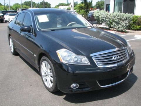 Black Obsidian 2008 Infiniti M 35 Sedan