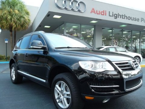Black Uni 2009 Volkswagen Touareg 2 VR6