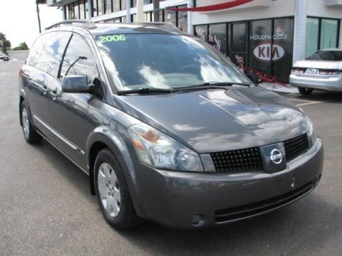 Smoke Metallic 2006 Nissan Quest 3.5 S Smoke Metallic 2006 Nissan Quest 3.5 S