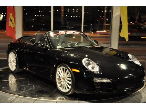 Black 2009 Porsche 911 Carrera S Cabriolet Black 2009 Porsche 911 Carrera S Cabriolet