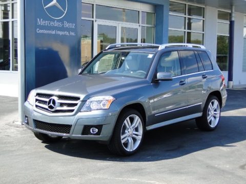 Sapphire Grey Metallic 2012 Mercedes-Benz GLK 350