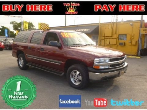 Redfire Metallic 2002 Chevrolet Suburban 1500 LT 4x4 Redfire Metallic 2002 Chevrolet Suburban 1500 LT 4x4