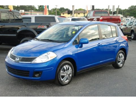 Sapphire Blue Metallic 2007 Nissan Versa S Sapphire Blue Metallic 2007 Nissan Versa S