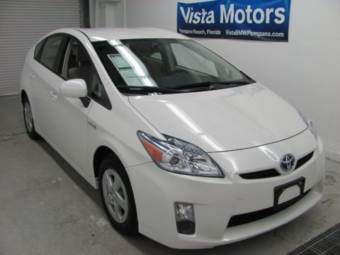 Blizzard White Pearl 2010 Toyota Prius Hybrid II Blizzard White Pearl 2010 Toyota Prius Hybrid II