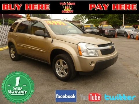 Sandstone Metallic 2005 Chevrolet Equinox LT