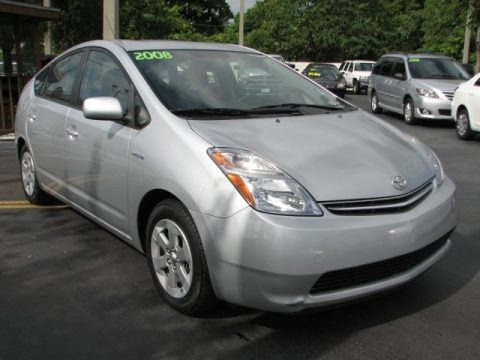 Classic Silver Metallic 2008 Toyota Prius Hybrid Classic Silver Metallic 2008 Toyota Prius Hybrid