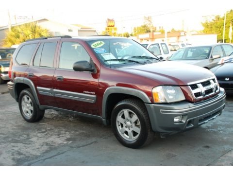 Napa Red Metallic 2004 Isuzu Ascender S Napa Red Metallic 2004 Isuzu Ascender S