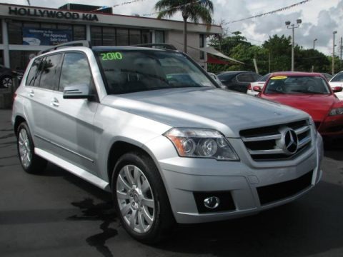 Iridium Silver Metallic 2010 Mercedes-Benz GLK 350 4Matic
