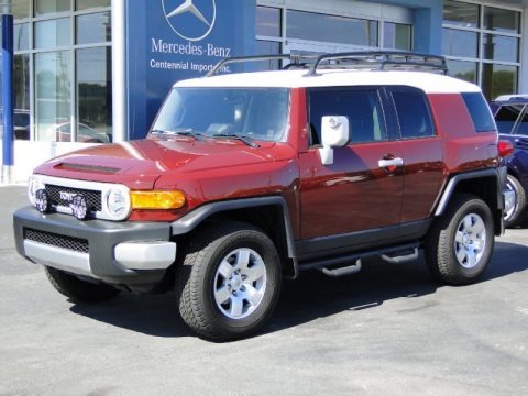 Brick Red 2010 Toyota FJ Cruiser 4WD Brick Red 2010 Toyota FJ Cruiser 4WD