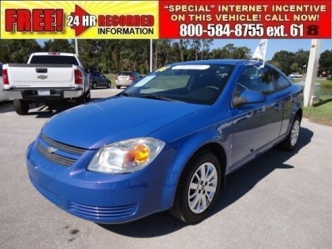 Blue Flash Metallic 2008 Chevrolet Cobalt LT Coupe