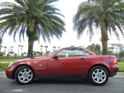Firemist Red Metallic 1999 Mercedes-Benz SLK 230 Kompressor Roadster Firemist Red Metallic 1999 Mercedes-Benz SLK 230 Kompressor Roadster