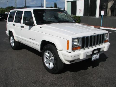 Stone White 2000 Jeep Cherokee Limited 4x4 Stone White 2000 Jeep Cherokee Limited 4x4
