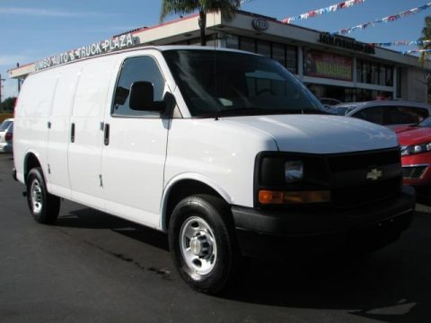 Summit White 2011 Chevrolet Express 2500 Work Van Summit White 2011 Chevrolet Express 2500 Work Van