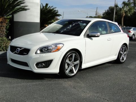 Ice White 2012 Volvo C30 T5 R-Design Ice White 2012 Volvo C30 T5 R-Design