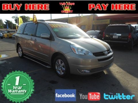 Desert Sand Mica 2005 Toyota Sienna XLE