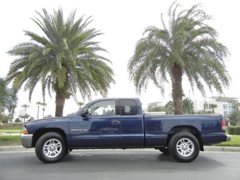 Patriot Blue Pearl 2001 Dodge Dakota SLT Club Cab