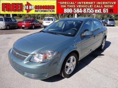 Silver Moss Metallic 2010 Chevrolet Cobalt LT Sedan