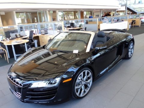 Phantom Black Pearl Effect 2011 Audi R8 Spyder 5.2 FSI quattro Phantom Black Pearl Effect 2011 Audi R8 Spyder 5.2 FSI quattro