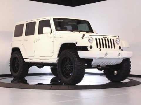 Bright White 2011 Jeep Wrangler Unlimited Sahara 4x4