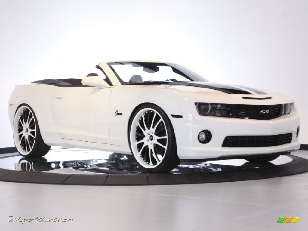 2011 Chevrolet Camaro Ss Rs Convertible In Summit White