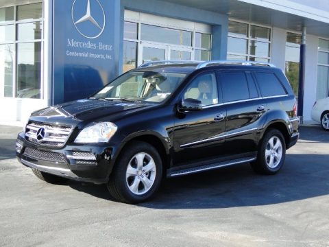 Obsidian Black Metallic 2012 Mercedes-Benz GL 450 4Matic