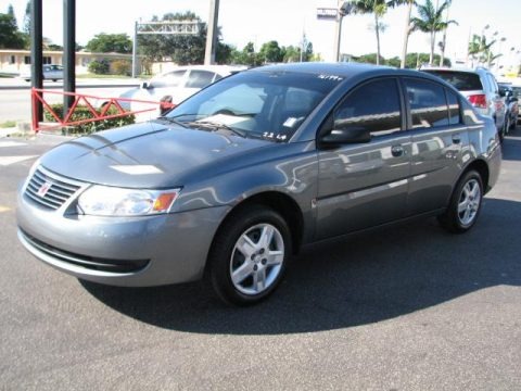 Storm Gray 2007 Saturn ION 2 Sedan