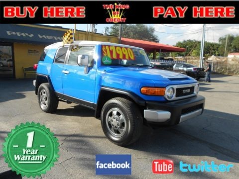 Voodoo Blue 2007 Toyota FJ Cruiser 4WD Voodoo Blue 2007 Toyota FJ Cruiser 4WD