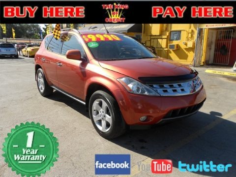 Sunlit Copper Metallic 2003 Nissan Murano SL