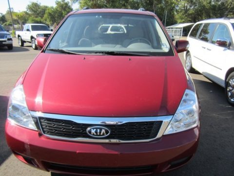 Claret Red 2011 Kia Sedona LX Claret Red 2011 Kia Sedona LX