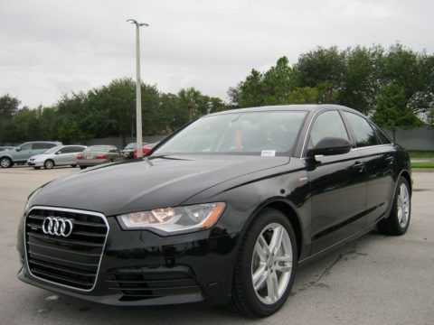 Brilliant Black 2012 Audi A6 3.0T quattro Sedan