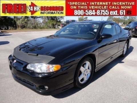 Black 2004 Chevrolet Monte Carlo Intimidator SS