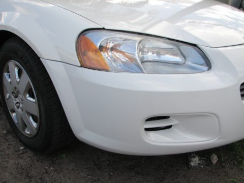 Stone White 2001 Dodge Stratus SE Sedan
