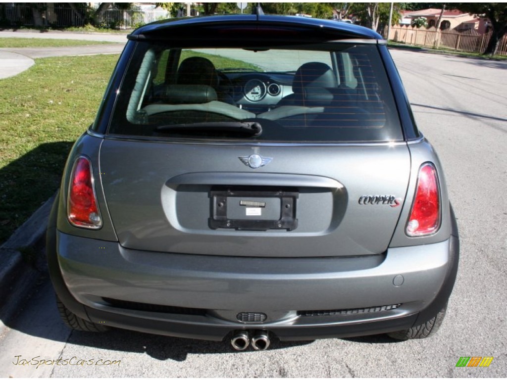 2006 Cooper S Hardtop - Dark Silver Metallic / Space Gray/Panther Black photo #18 2006 Cooper S Hardtop - Dark Silver Metallic / Space Gray/Panther Black photo #18