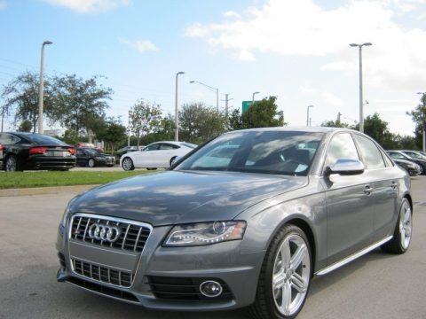 Monsoon Gray Metallic 2012 Audi S4 3.0T quattro Sedan Monsoon Gray Metallic 2012 Audi S4 3.0T quattro Sedan