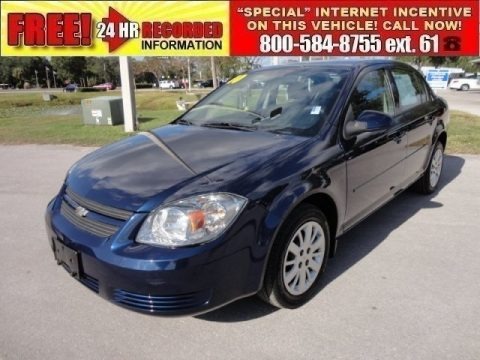 Imperial Blue Metallic 2010 Chevrolet Cobalt LT Sedan
