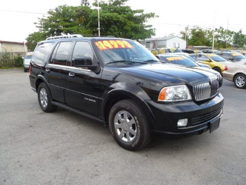 Black 2006 Lincoln Navigator Luxury
