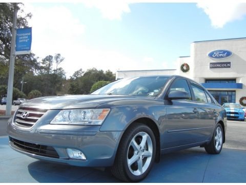 Slate Blue 2009 Hyundai Sonata SE V6 Slate Blue 2009 Hyundai Sonata SE V6