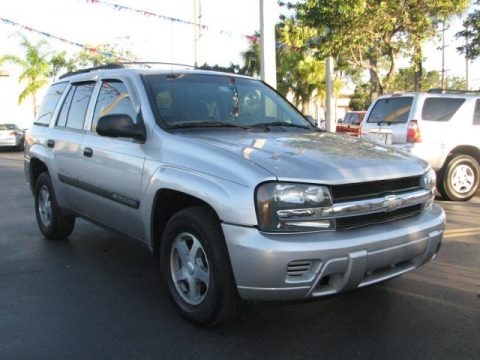 Silverstone Metallic 2004 Chevrolet TrailBlazer LS