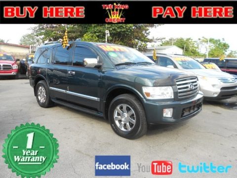 Cobalt Blue 2004 Infiniti QX 56 4WD