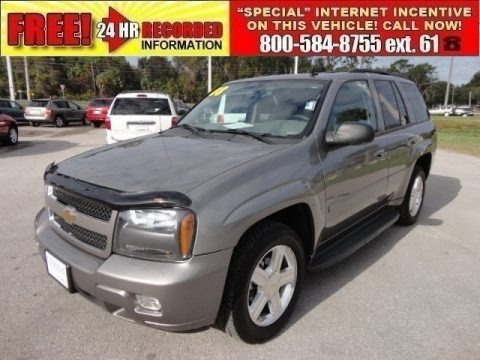 Graystone Metallic 2008 Chevrolet TrailBlazer LT