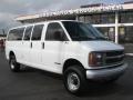Chevrolet Express G3500 4x4 15 Passenger Van Summit White photo #1