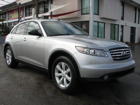 Brilliant Silver Metallic 2005 Infiniti FX 35 Brilliant Silver Metallic 2005 Infiniti FX 35