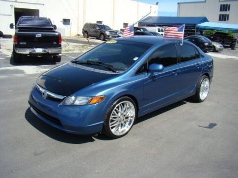 Atomic Blue Metallic 2008 Honda Civic LX Sedan Atomic Blue Metallic 2008 Honda Civic LX Sedan