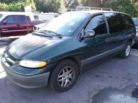 Forest Green Pearl 1997 Dodge Grand Caravan SE