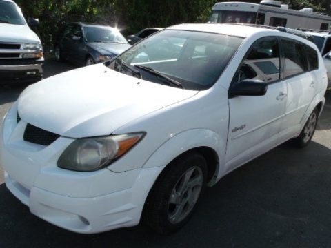 Frost White 2003 Pontiac Vibe 