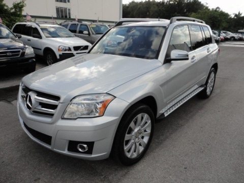 Iridium Silver Metallic 2010 Mercedes-Benz GLK 350 4Matic